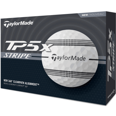 TaylorMade TP5x Stripe Golf Balls