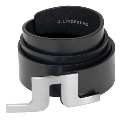 J Lindeberg Bridger Leather Belt