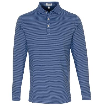 Peter Millar Lyons Performance Long Sleeve Polo Shirt