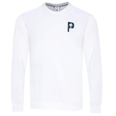 PUMA x PTC Glitch Graphic Crew Sweater