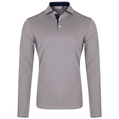 KJUS Fairway Long Sleeve Golf Polo Shirt