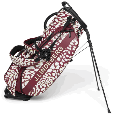 J Lindeberg Play Print Golf Stand Bag