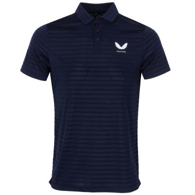 Castore Pinnacle Pique Stripe Polo Shirt