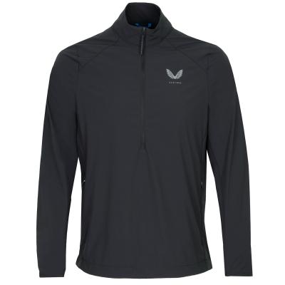 Castore Flex Woven Zip Neck Golf Sweater