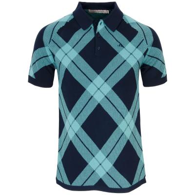 J Lindeberg x Glenmuir Martin Knit Golf Polo Shirt