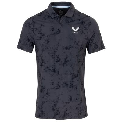 Castore Club Geo Print Golf Polo Shirt