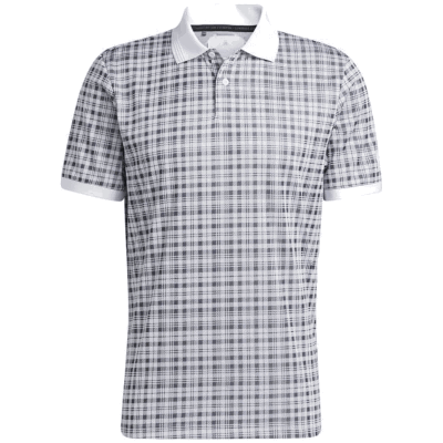 adidas adiCross Plaid Polo Shirt