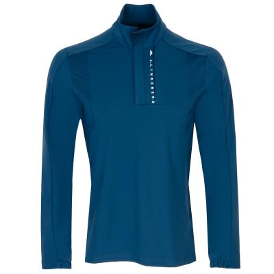 J Lindeberg Olof Tech Zip Neck Sweater