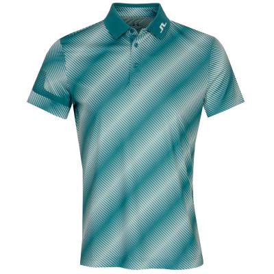 J Lindeberg Heath Print Golf Polo Shirt