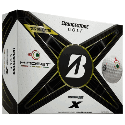 Bridgestone Tour B X Mindset Golf Balls