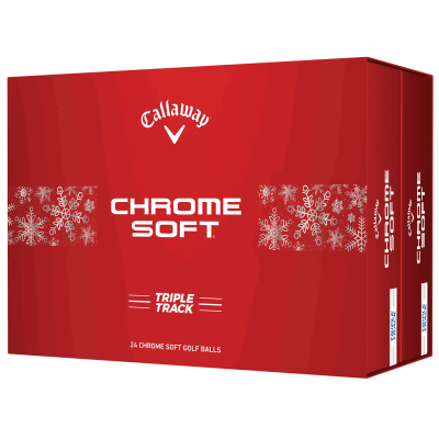 Callaway Chrome Soft Triple Track Golf Balls Christmas Promo