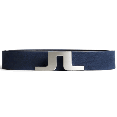 J Lindeberg Bridger Nubuck Leather Belt