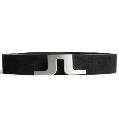 J Lindeberg Bridger Nubuck Leather Belt