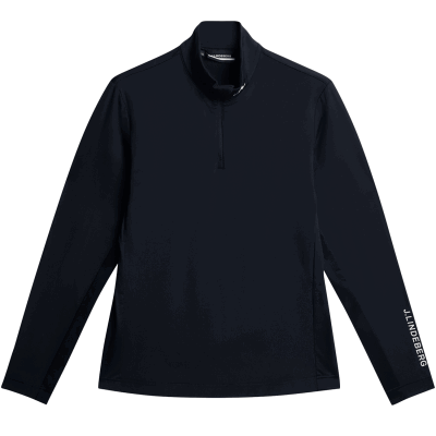 J Lindeberg Tour Tech Zip Neck Sweater