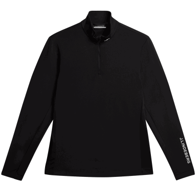 J Lindeberg Tour Tech Zip Neck Sweater