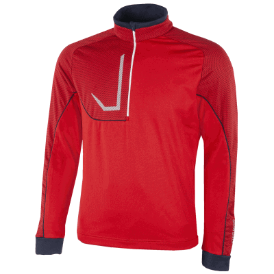 Galvin Green Daxton Insula Zip Neck Sweater