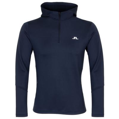 J Lindeberg Aerial Zip Neck Hoodie