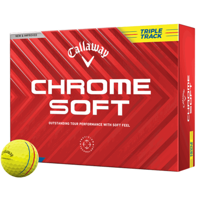 Callaway Chrome Soft Triple Track Golf Balls