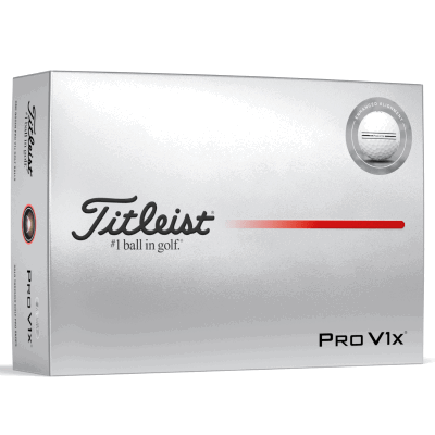 Titleist 2025 Pro V1x Enhanced Alignment Golf Balls