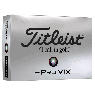 Titleist 2025 Pro V1x Left Dash Golf Balls