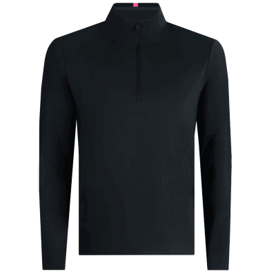 G/FORE Brushed Back Tech Zip Neck Sweater