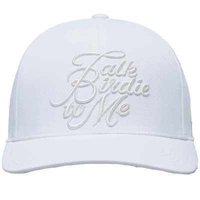 G/FORE Talk Birdie To Me Stretch Twill Snapback Cap