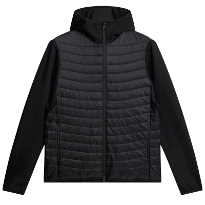 J Lindeberg Holden Quilt Hybrid Hood Jacket