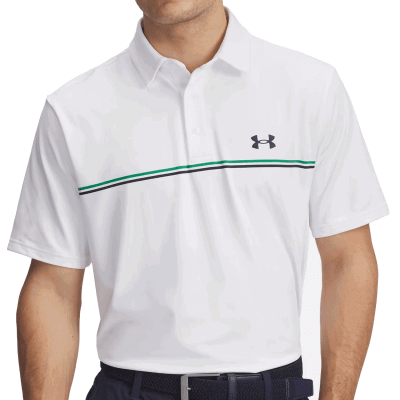 Under Armour Playoff 3.0 Stripe Golf Polo Shirt