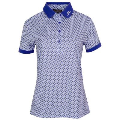 J Lindeberg Ladies Tour Tech Print Polo