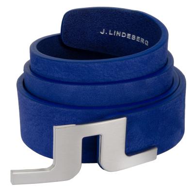 J Lindeberg Bridger Nubuck Leather Belt