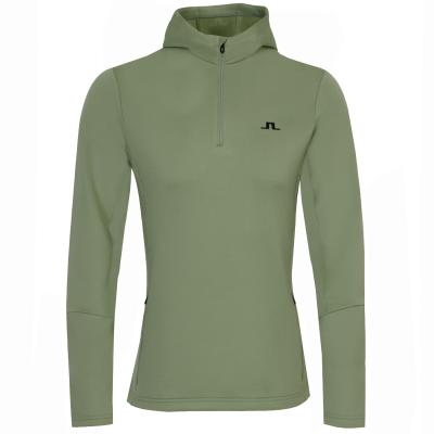 J Lindeberg Aerial Zip Neck Hoodie