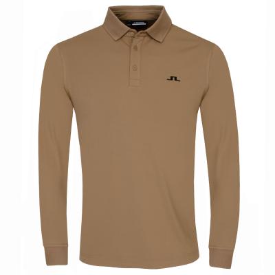 J Lindeberg Gustaf LS Golf Polo Shirt