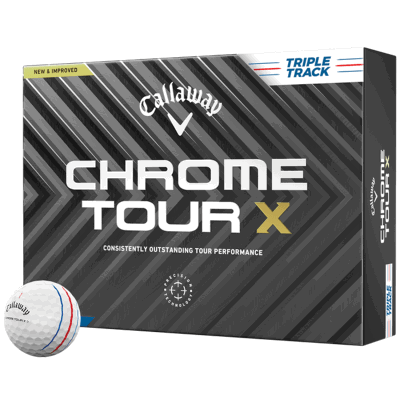 Callaway Chrome Tour X Triple Track Golf Balls