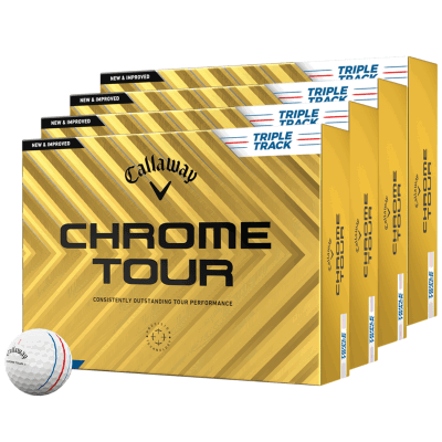 Callaway Chrome Tour Triple Track 4 for 3 Promotion Golf Balls