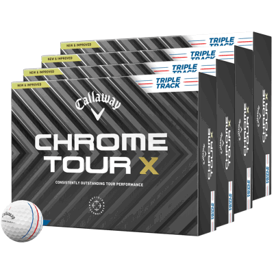 Callaway Chrome Tour X Triple Track 4 for 3 Promotion Golf Balls