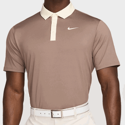 Nike Dri-FIT Tour Contrast Golf Polo Shirt