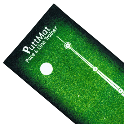 FatPlate Pace and Line Trainer Golf PuttMatt