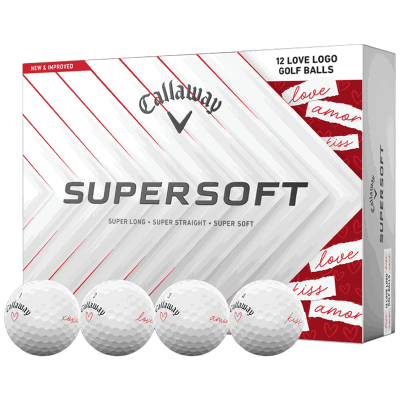 Callaway Supersoft Valentine Golf Balls