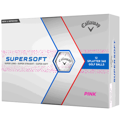 Callaway Supersoft Splatter Golf Balls