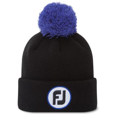 FootJoy Solid PomPom Winter Beanie Hat