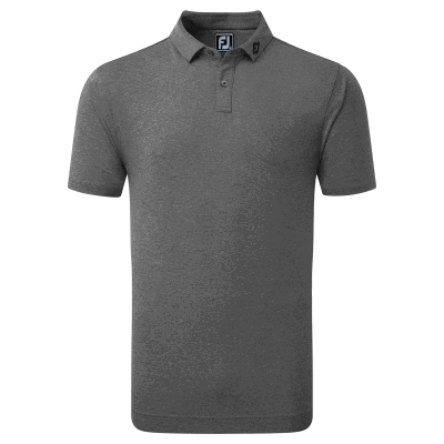 FootJoy Heather Self Collar Golf Polo Shirt