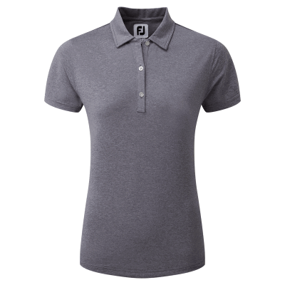 FootJoy Heather Self Collar Ladies Golf Polo Shirt