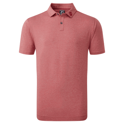 FootJoy Heather Self Collar Golf Polo Shirt