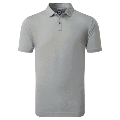 FootJoy Heather Self Collar Golf Polo Shirt