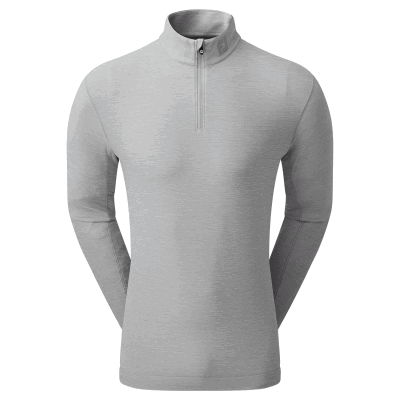 FootJoy Heather Space Dye Chill Out Zip Neck Golf Sweater