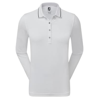 FootJoy Thermal Jersey Long Sleeve Ladies Golf Polo Shirt