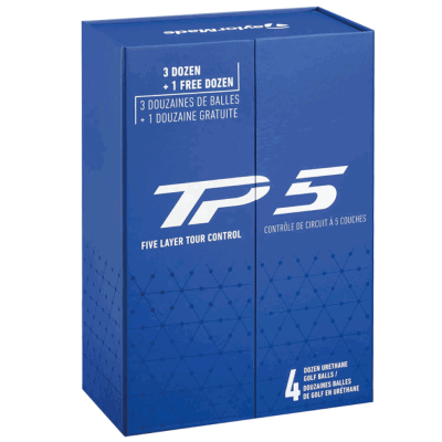 TaylorMade TP5 4 For 3 Loyalty Box Golf Balls