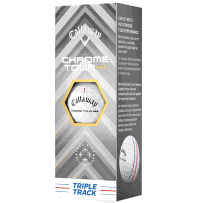 Callaway Chrome Tour Triple Diamond Triple Track Golf Balls