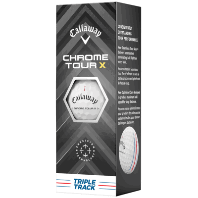 Callaway Chrome Tour X Triple Track Golf Balls