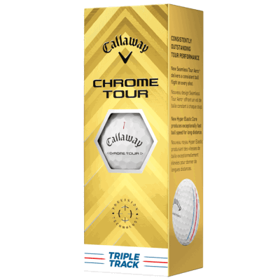 Callaway Chrome Tour Triple Track Golf Balls